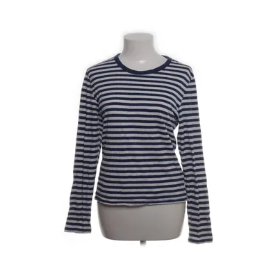 Långärmad t-shirt (Blå, Vit) från Monki Bomull, Modal