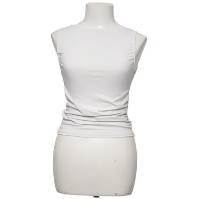 Top (Wit) van Pull & Bear Elastaan, Polyamide