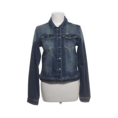 Denimjakke (Blå) fra B.Young Bomuld, Elastan