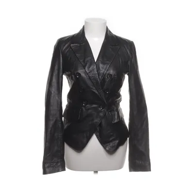 Läderkavaj (Svart) från Karen Millen Polyester