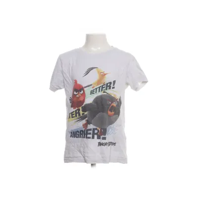 T-shirt (Vit, Flerfärgad) från Angry Birds Bomull, Elastan
