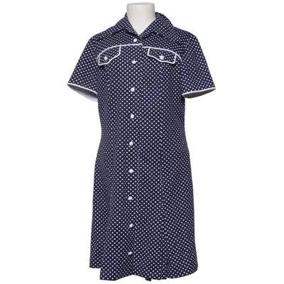 Robe chemise (Bleu, Blanc) de Diolen Loft Polyester