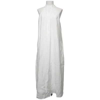 Robe longue (Blanc) de Massimo Dutti Modal, Polyester