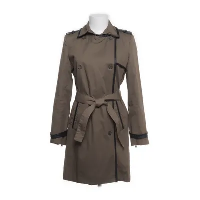 Trenchcoat (Brun, Svart) från The Kooples Polyester, Skinn, Viskos