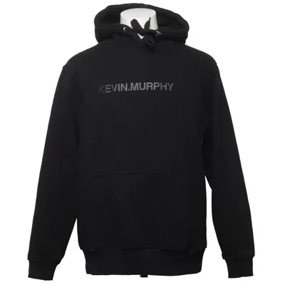 Hoodie (Black) from Kevin Murphy Cotton, Recycled polyester