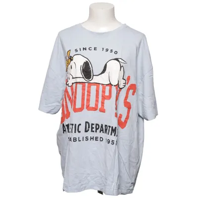 T-shirt (Blauw) van Peanuts Katoen