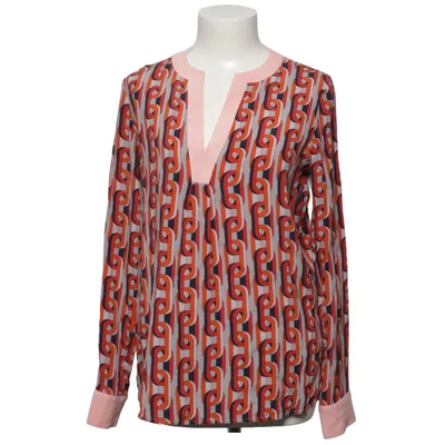 Blouse (Roze, Oranje, Blauw) van Herzen´s Angelegenheit Elastaan, Zijde