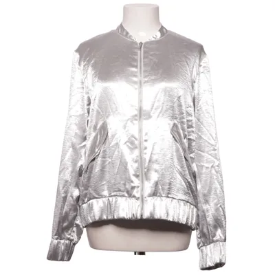 Bomberjacka (Silverfärgad) från H&M Polyester