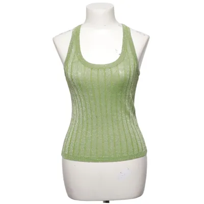 Tanktop (Groen) van Zara Metallvezel, Polyamide, Polyester, Viscose