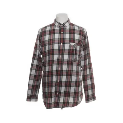 Flannel skjorte (Hvid, Rød, Flerfarvet) fra Emilio Bomuld