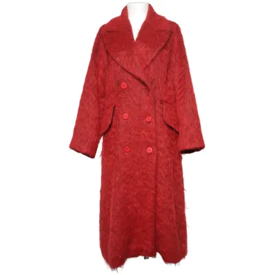 Mantel (Rot) von Cora Kemperman Baumwolle, Polyamid, Polyester, Viskose, Wolle