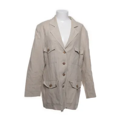 Blazer (Beige) fra Mari Philippe Linned, Polyester