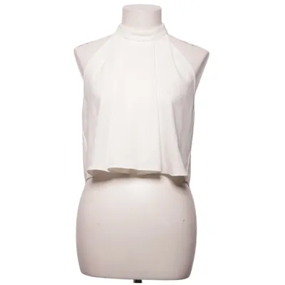 Halternecktopp (Vit) från Zara Woman Polyester