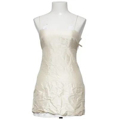 Robe (Beige) de Réalisation Élasthane, Polyester, Soie