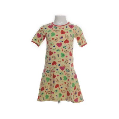 Klänning (Gul, Flerfärgad) från Me&i Ekologisk bomull, Elastan