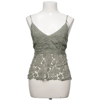 Crop top (Groen) van Abercrombie & Fitch