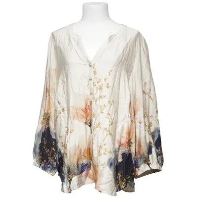Bluse (Beige, Mehrfarbig) von In Front Viskose