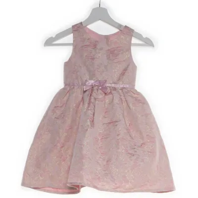 Kjole (Pink, Guld, Flerfarvet) fra H&M Metallfiber, Polyester