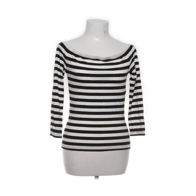T-shirt à manches longues (Noir, Blanc) de Marimekko Élasthane, Viscose