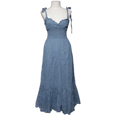 Maxi dress (Blue, White) from Polo Ralph Lauren Cotton