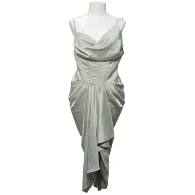 Robe de cocktail (Vert) de Lavish Alice Élasthane, Polyester