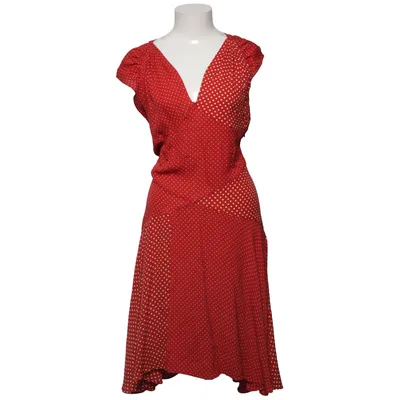 Jurk (Rood, Wit) van Joseph Zijde