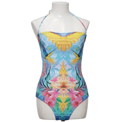 Maillot de bain une pièce (Bleu, Multicolore) de Kaanda Beach Life Élasthane, Polyamide
