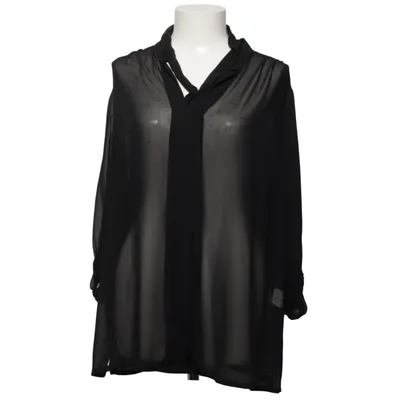 Blouse lavallière (Noir) de Qneel Polyester