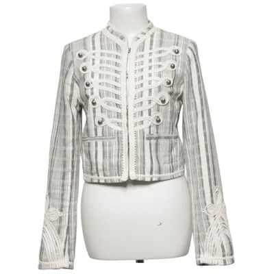 Blazer (Grijs, Wit) van Free People Katoen