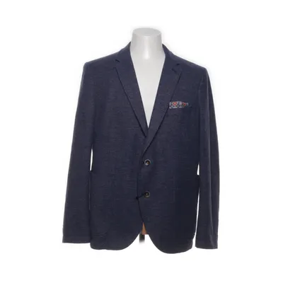 Blazer (Bleu) de Calamar Coton, Polyester