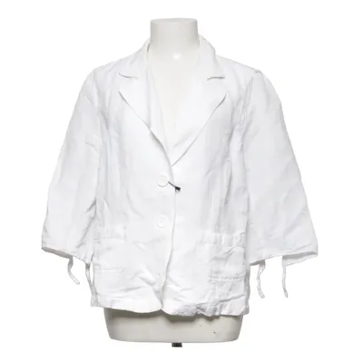 Blazer (White) from XLNT Woman Linen, Viscose
