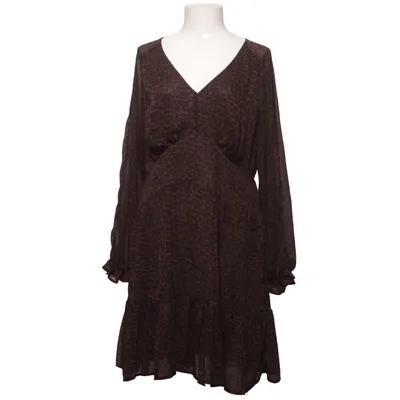 Dress (Brown, Black) from Mango Polyester