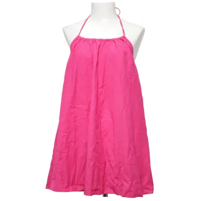 Halterneck dress (Pink) from Mango Polyamide, Viscose