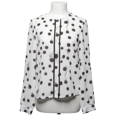 Blouse (White, Black) from Souvenir Polyester