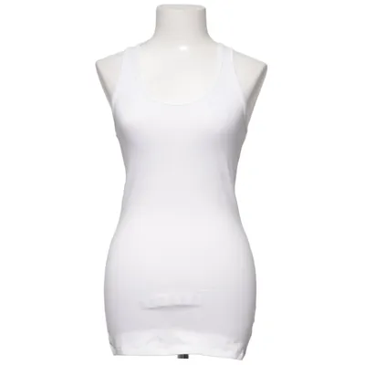 Tank­top (Weiß) von Size 8 Needle Baumwolle, Elasthan