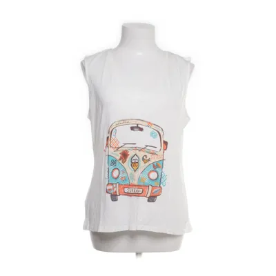 Tank Top (White, Multicolored) from Surkana