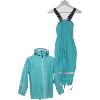 Regnställ (Turkos) från Geggamoja Polyester