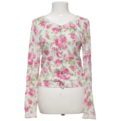 Cardigan (White, Pink, Green) from Abercrombie & Fitch Cotton