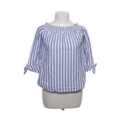 Topp (Blå, Vit) från AJC Bomull