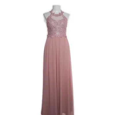 Aftenkjole (Pink) fra Flowerby Charm's