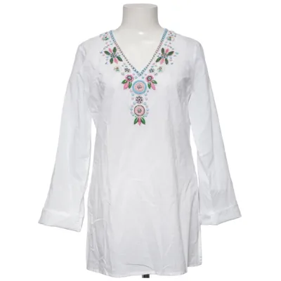 Tunic (White, Multicolored) from Vicci Cotton