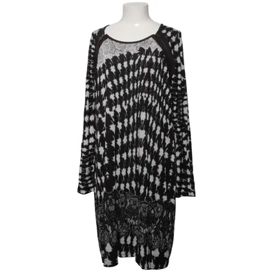 Klänning (Svart, Vit) från Bohéme Elastan, Polyester, Viskos