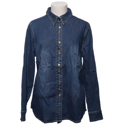 Chemise en jean (Bleu) de VA Milano Coton, Élasthane