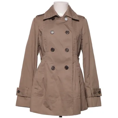 Trenchcoat (Beige) fra René Lezard Bomuld, Polyester, Viscose