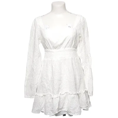 Robe (Blanc) de Missguided Petite Coton, Polyester