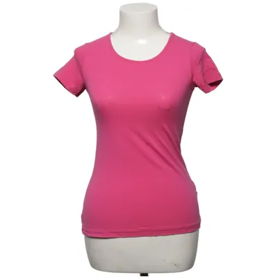 T-shirt (Roze) van Tribute Katoen, Elastaan