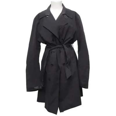 Trenchcoat (Schwarz) von Filippa K Man Polyamid