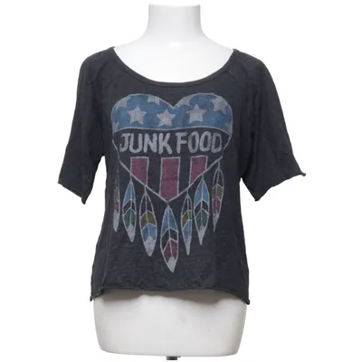 T-shirt (Grå, Flerfärgad) från Junk Food Polyester, Viskos