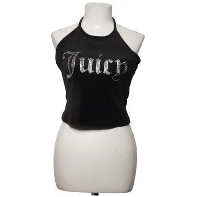Halter neck top (Black) from Juicy Couture Elastane, Polyester