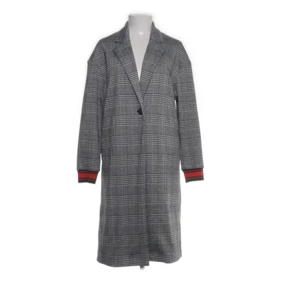 Coat (Black, White) from One More Story Polyester, Viscose, Elastane